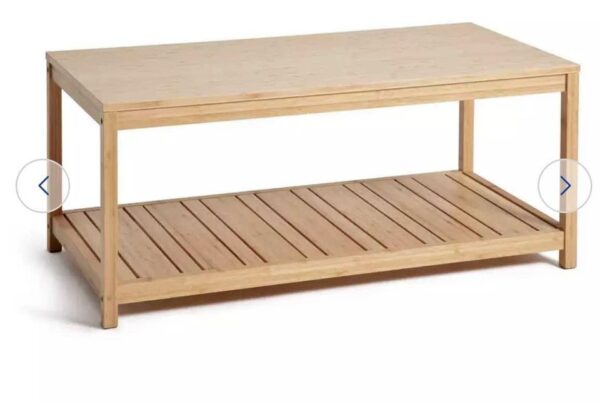 Habitat Eave Bamboo Coffee Table - Natural