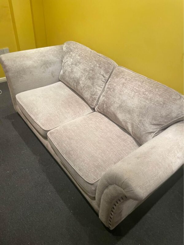 Grey large 2 seater sofa - Image 3